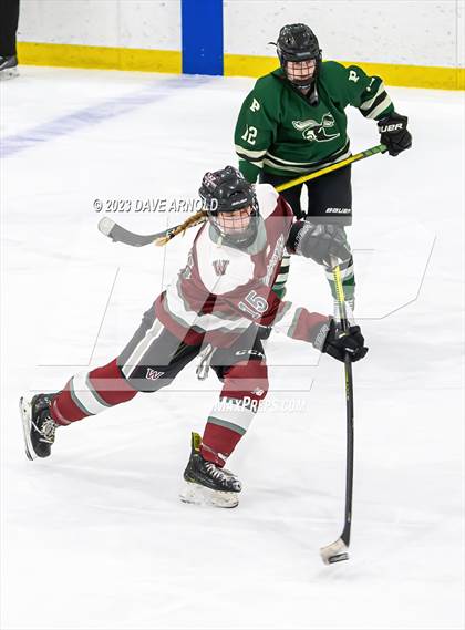 Thumbnail 2 in Worcester Academy vs. Proctor Academy (Watkins Invitational) photogallery.