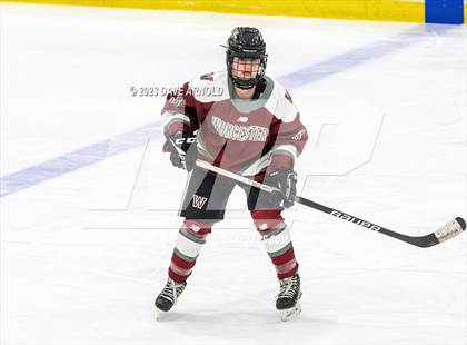 Thumbnail 3 in Worcester Academy vs. Proctor Academy (Watkins Invitational) photogallery.