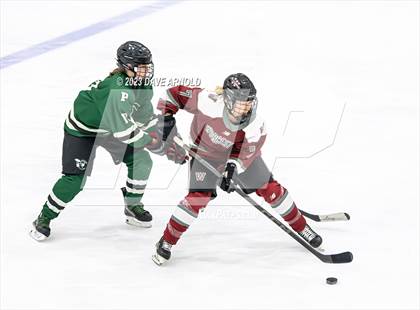 Thumbnail 3 in Worcester Academy vs. Proctor Academy (Watkins Invitational) photogallery.
