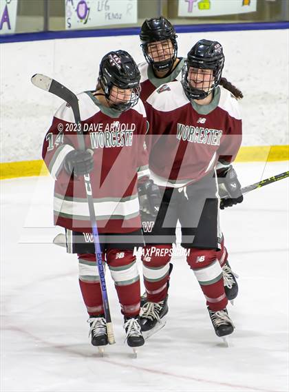 Thumbnail 1 in Worcester Academy vs. Proctor Academy (Watkins Invitational) photogallery.