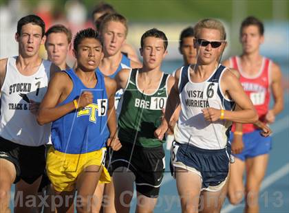 Thumbnail 3 in CIF State Track and Field Championships (Day 2 - Boys 1600m) photogallery.