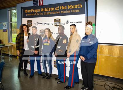 Thumbnail 1 in Marines H.S. Female Athlete of the Month - Renee DePencier-Pinero  photogallery.