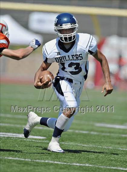 Thumbnail 1 in Timpview vs. Bakersfield (Mission Viejo Football Classic) photogallery.