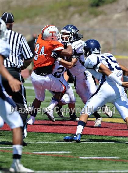 Thumbnail 3 in Timpview vs. Bakersfield (Mission Viejo Football Classic) photogallery.