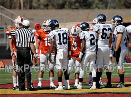 Thumbnail 1 in Timpview vs. Bakersfield (Mission Viejo Football Classic) photogallery.