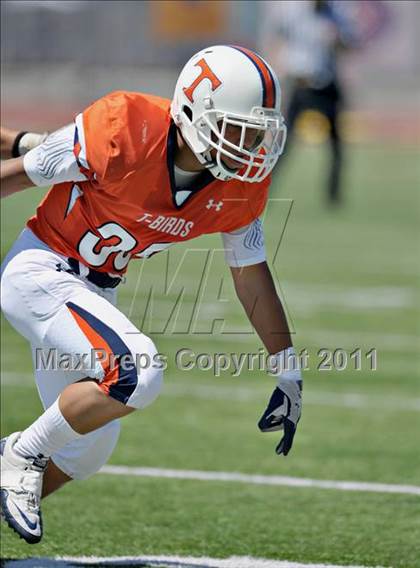 Thumbnail 1 in Timpview vs. Bakersfield (Mission Viejo Football Classic) photogallery.