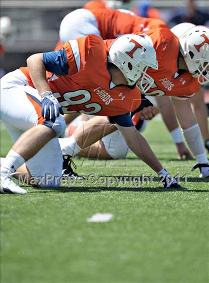 Thumbnail 1 in Timpview vs. Bakersfield (Mission Viejo Football Classic) photogallery.