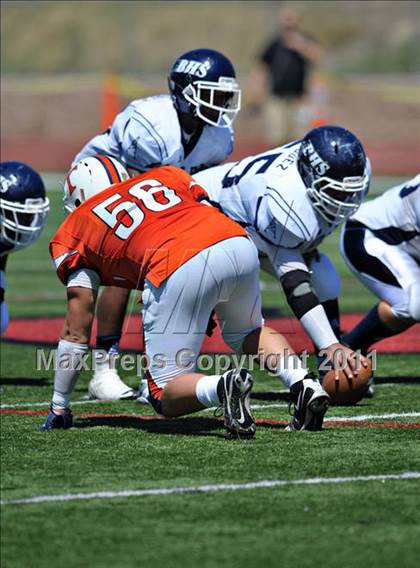 Thumbnail 2 in Timpview vs. Bakersfield (Mission Viejo Football Classic) photogallery.