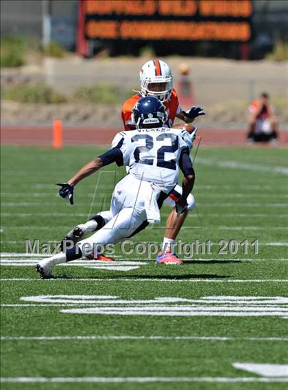 Thumbnail 1 in Timpview vs. Bakersfield (Mission Viejo Football Classic) photogallery.