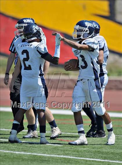 Thumbnail 3 in Timpview vs. Bakersfield (Mission Viejo Football Classic) photogallery.