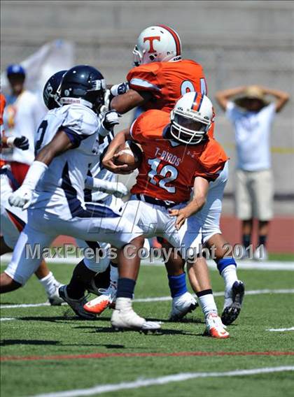 Thumbnail 3 in Timpview vs. Bakersfield (Mission Viejo Football Classic) photogallery.