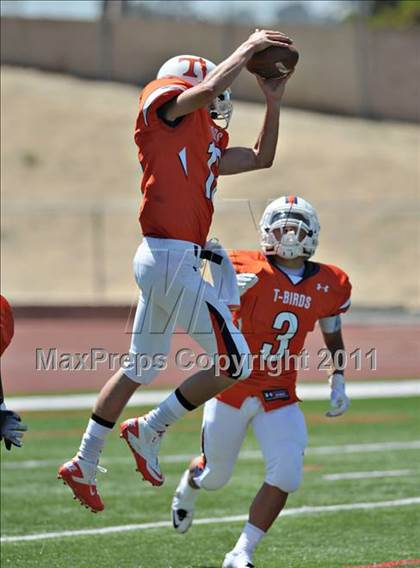 Thumbnail 1 in Timpview vs. Bakersfield (Mission Viejo Football Classic) photogallery.