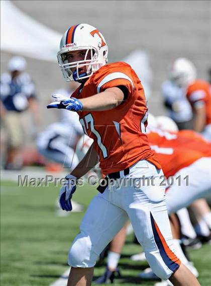 Thumbnail 3 in Timpview vs. Bakersfield (Mission Viejo Football Classic) photogallery.