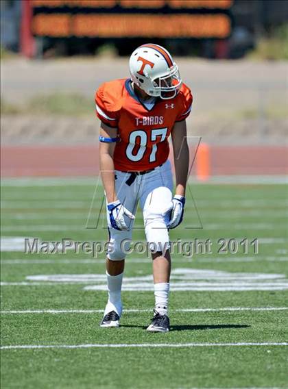 Thumbnail 1 in Timpview vs. Bakersfield (Mission Viejo Football Classic) photogallery.