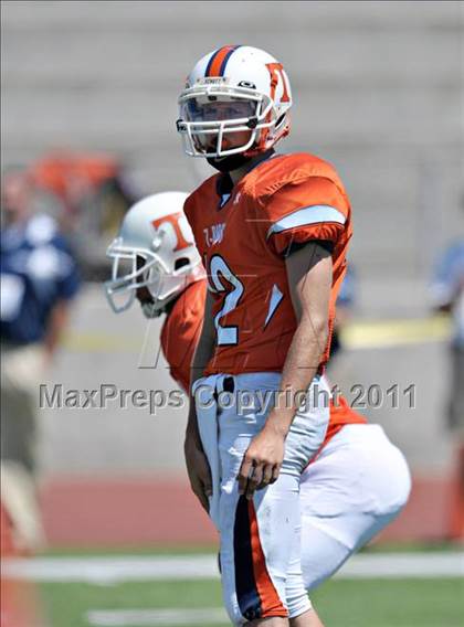 Thumbnail 1 in Timpview vs. Bakersfield (Mission Viejo Football Classic) photogallery.