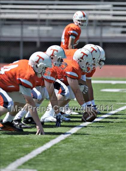 Thumbnail 1 in Timpview vs. Bakersfield (Mission Viejo Football Classic) photogallery.