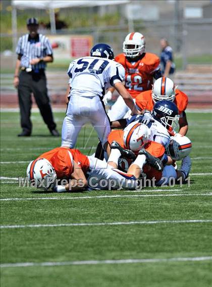 Thumbnail 3 in Timpview vs. Bakersfield (Mission Viejo Football Classic) photogallery.