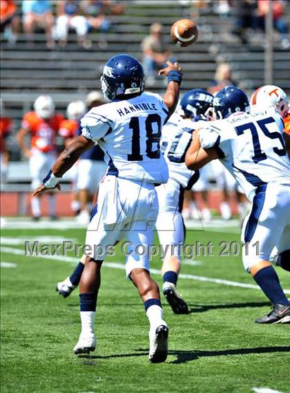 Thumbnail 2 in Timpview vs. Bakersfield (Mission Viejo Football Classic) photogallery.