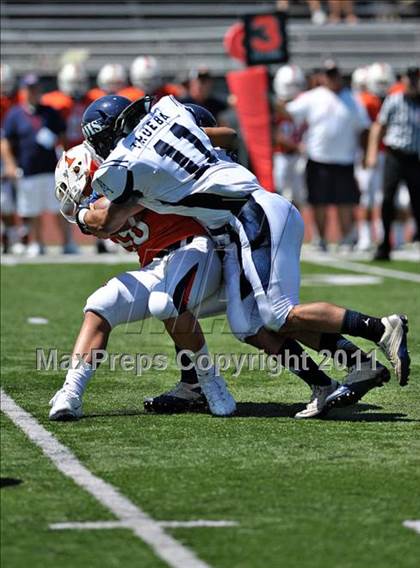 Thumbnail 1 in Timpview vs. Bakersfield (Mission Viejo Football Classic) photogallery.