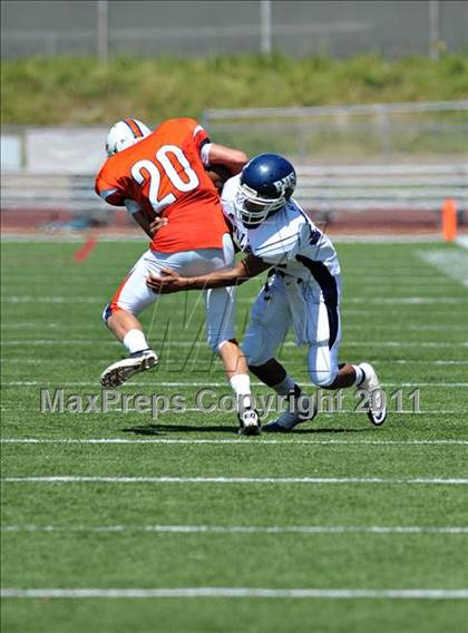 Thumbnail 1 in Timpview vs. Bakersfield (Mission Viejo Football Classic) photogallery.