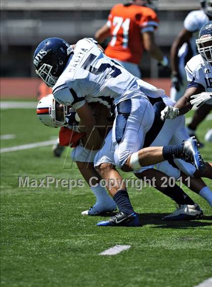Thumbnail 1 in Timpview vs. Bakersfield (Mission Viejo Football Classic) photogallery.