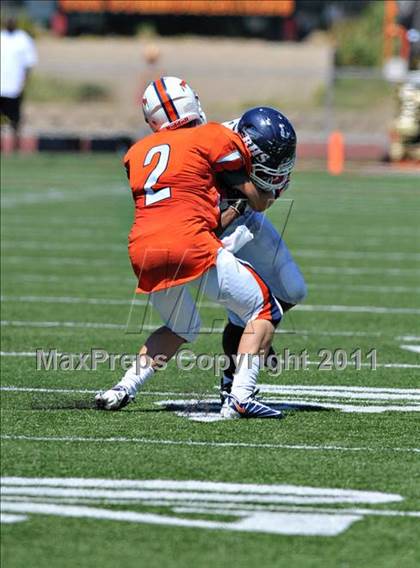 Thumbnail 2 in Timpview vs. Bakersfield (Mission Viejo Football Classic) photogallery.