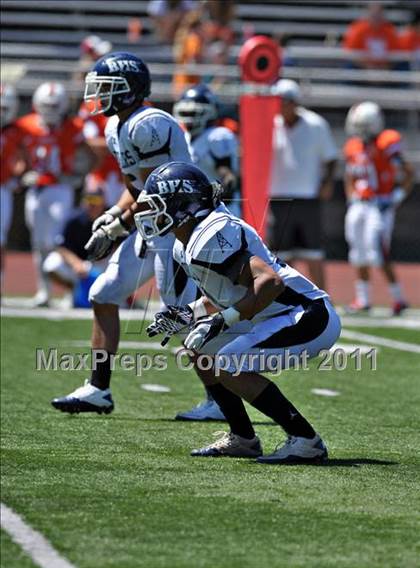 Thumbnail 3 in Timpview vs. Bakersfield (Mission Viejo Football Classic) photogallery.
