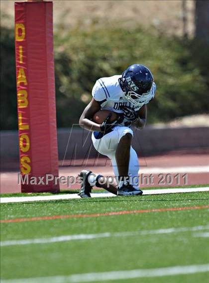 Thumbnail 3 in Timpview vs. Bakersfield (Mission Viejo Football Classic) photogallery.