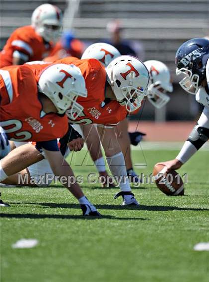 Thumbnail 2 in Timpview vs. Bakersfield (Mission Viejo Football Classic) photogallery.