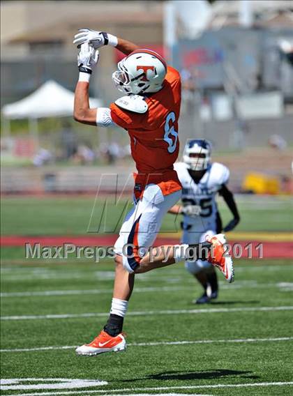 Thumbnail 2 in Timpview vs. Bakersfield (Mission Viejo Football Classic) photogallery.