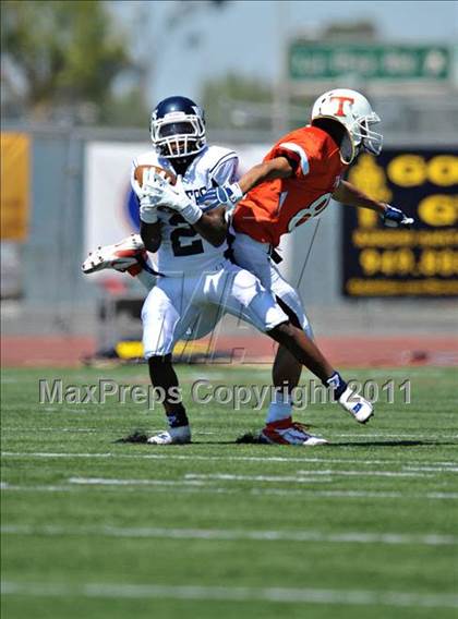 Thumbnail 1 in Timpview vs. Bakersfield (Mission Viejo Football Classic) photogallery.