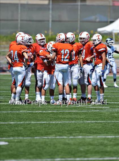 Thumbnail 2 in Timpview vs. Bakersfield (Mission Viejo Football Classic) photogallery.