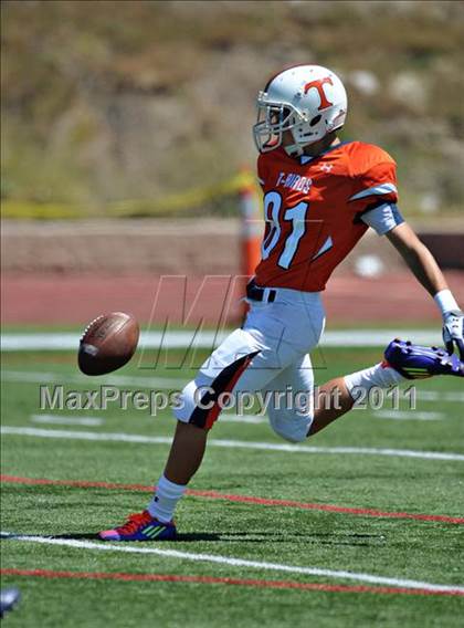 Thumbnail 2 in Timpview vs. Bakersfield (Mission Viejo Football Classic) photogallery.