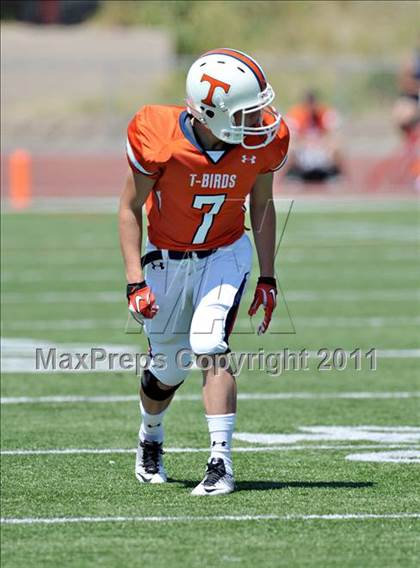 Thumbnail 1 in Timpview vs. Bakersfield (Mission Viejo Football Classic) photogallery.