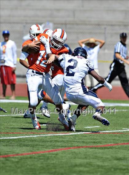 Thumbnail 3 in Timpview vs. Bakersfield (Mission Viejo Football Classic) photogallery.
