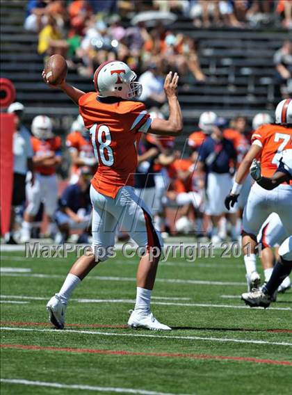 Thumbnail 1 in Timpview vs. Bakersfield (Mission Viejo Football Classic) photogallery.