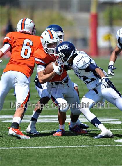 Thumbnail 2 in Timpview vs. Bakersfield (Mission Viejo Football Classic) photogallery.