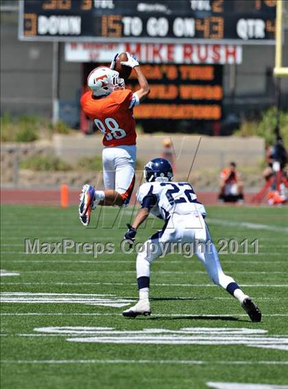 Thumbnail 3 in Timpview vs. Bakersfield (Mission Viejo Football Classic) photogallery.