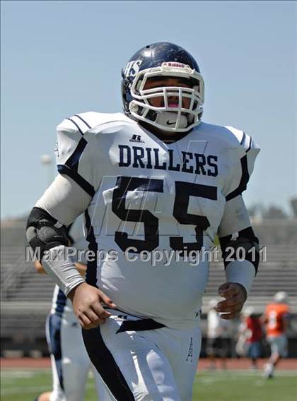 Thumbnail 1 in Timpview vs. Bakersfield (Mission Viejo Football Classic) photogallery.