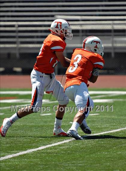 Thumbnail 3 in Timpview vs. Bakersfield (Mission Viejo Football Classic) photogallery.