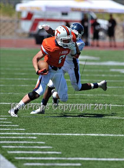 Thumbnail 1 in Timpview vs. Bakersfield (Mission Viejo Football Classic) photogallery.
