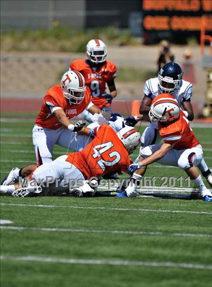 Thumbnail 2 in Timpview vs. Bakersfield (Mission Viejo Football Classic) photogallery.