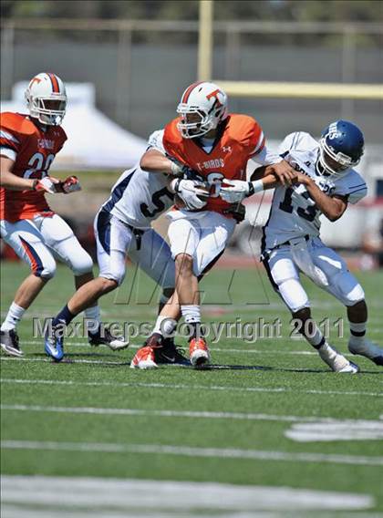Thumbnail 3 in Timpview vs. Bakersfield (Mission Viejo Football Classic) photogallery.
