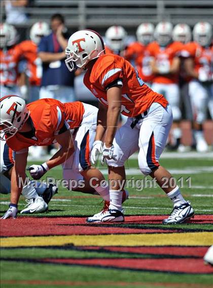Thumbnail 2 in Timpview vs. Bakersfield (Mission Viejo Football Classic) photogallery.
