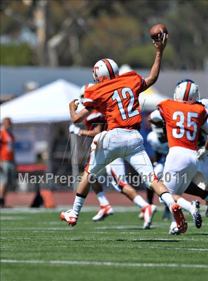 Thumbnail 2 in Timpview vs. Bakersfield (Mission Viejo Football Classic) photogallery.