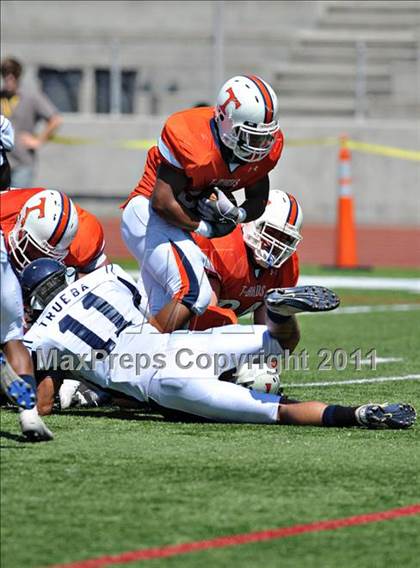 Thumbnail 3 in Timpview vs. Bakersfield (Mission Viejo Football Classic) photogallery.
