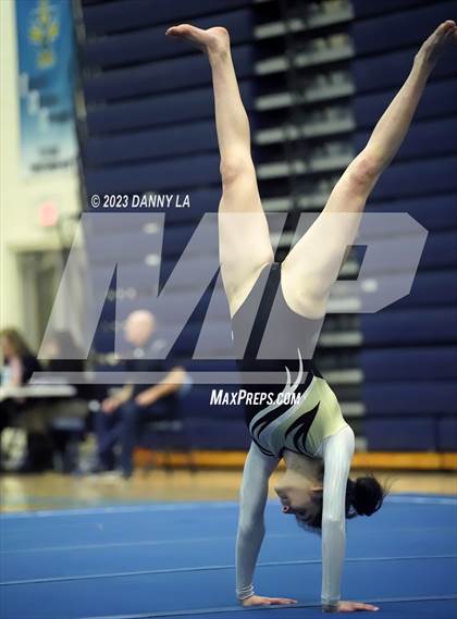 Thumbnail 2 in Yorktown Gymnastics Meet photogallery.