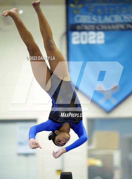 Thumbnail 1 in Yorktown Gymnastics Meet photogallery.
