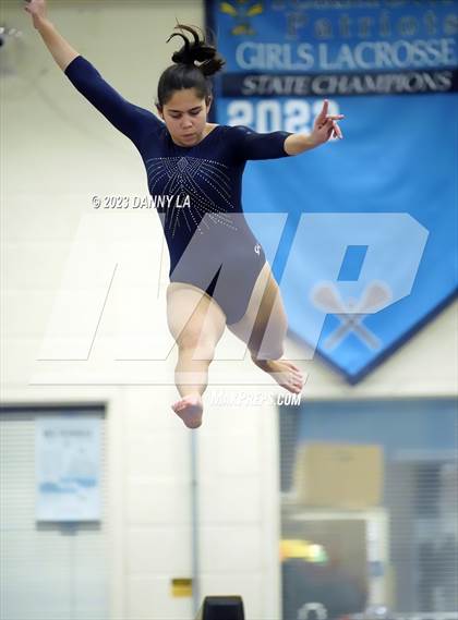 Thumbnail 2 in Yorktown Gymnastics Meet photogallery.