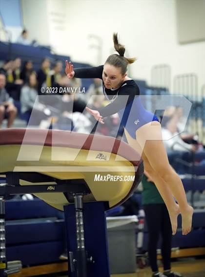 Thumbnail 3 in Yorktown Gymnastics Meet photogallery.